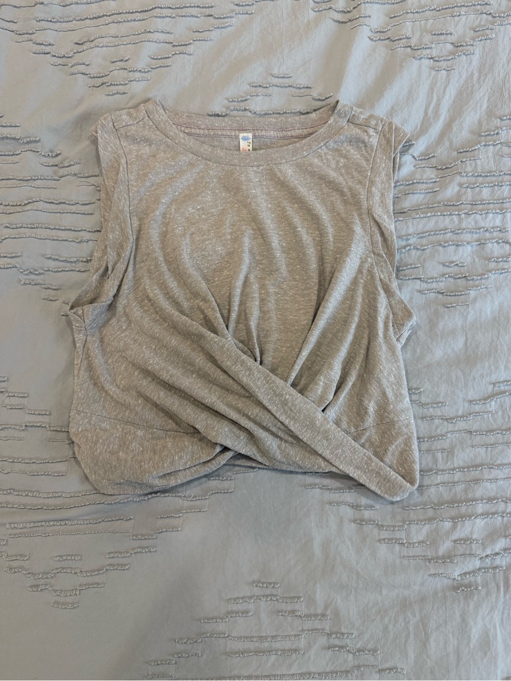 Free People Movement Sleeveless Twist-Front Tank